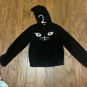 Old Navy Girls Cat Hoodie size 8 (M)